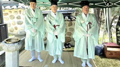 2026년 진주군 동로공 심한 시향제 봉행